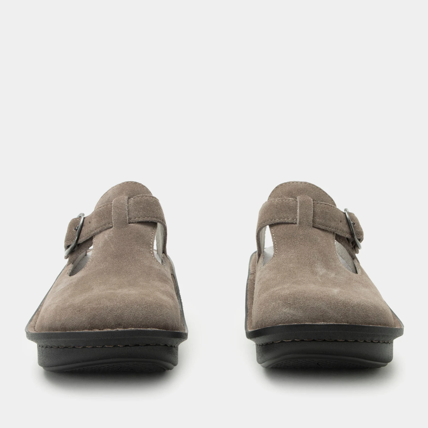 Classic Taupe Suede Shoe 6 Classic Taupe Suede Shoe - Image 6