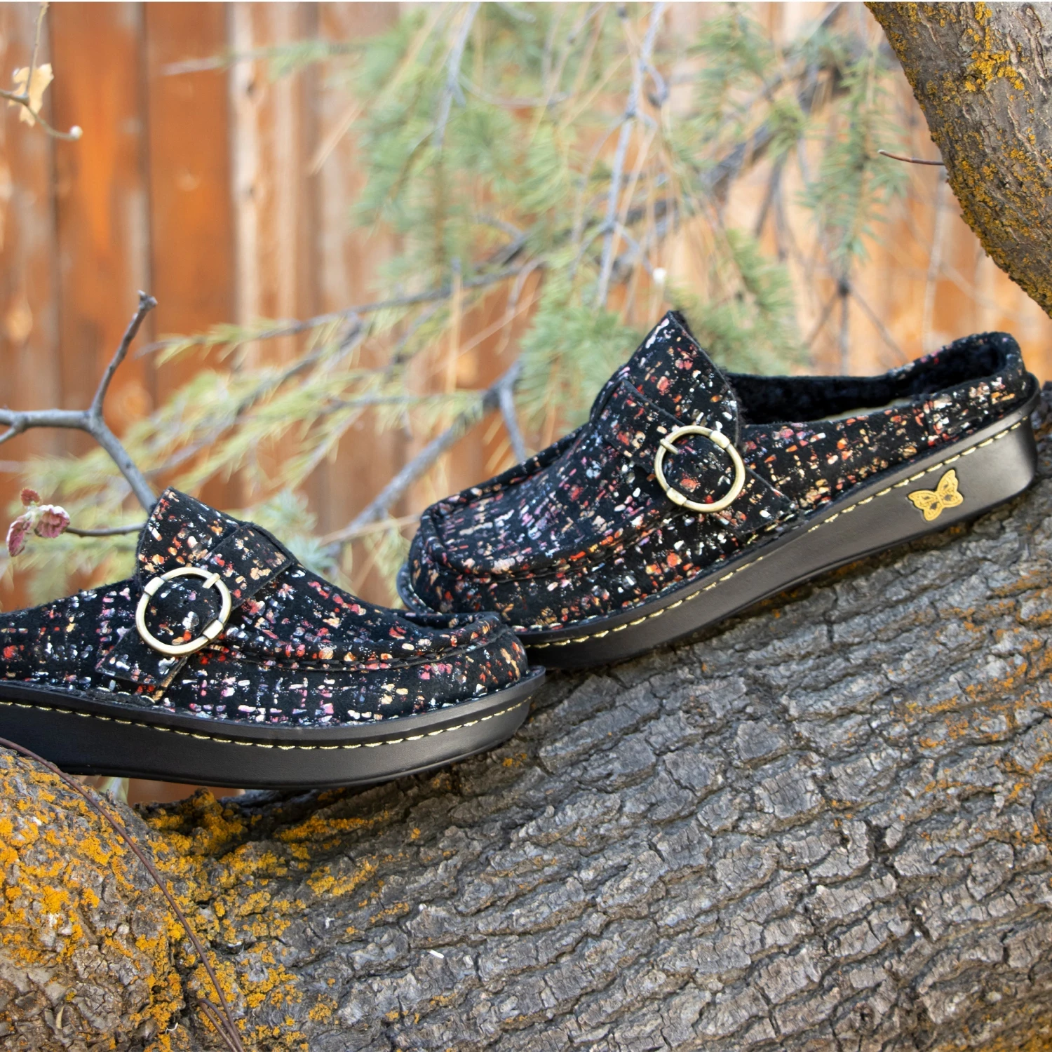 Brigid Autumn Tweed Clog 2 Brigid Autumn Tweed Clog - Image 2