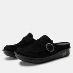 Shoes Brigid La Dee Dottie Black Clog