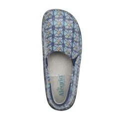 Debra Rose's Blue Quilt Shoe 10 Debra Rose's Blue Quilt Shoe -Alegria Shoes Shop DEB 7602 S4