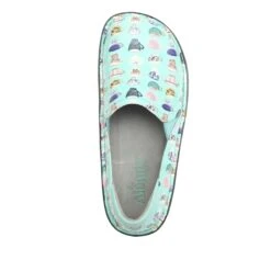 Debra Teacup Aqua Shoe 10 Debra Teacup Aqua Shoe -Alegria Shoes Shop DEB 7607 S4