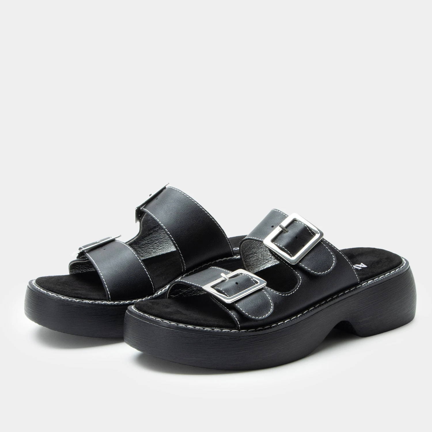 Iza Black Sandal 1 Iza Black Sandal