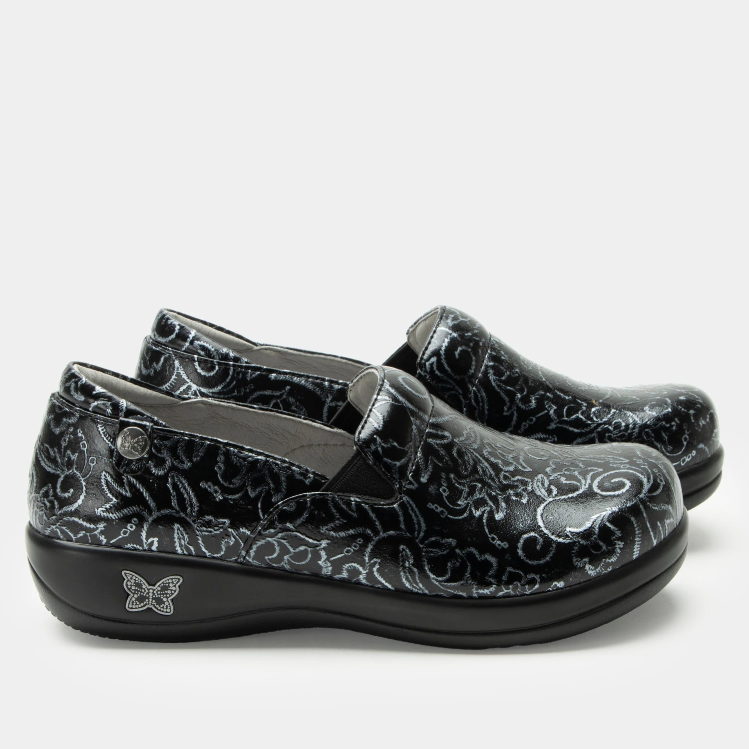Shoes Keli Embroider Me Pewter Shoe 3 Shoes Keli Embroider Me Pewter Shoe - Image 3