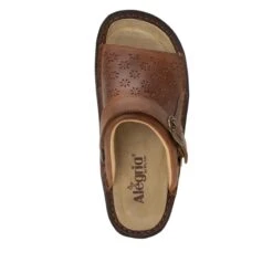 Klover Burnish Tawny Sandal 10 Klover Burnish Tawny Sandal -Alegria Shoes Shop KLO 7403 S4