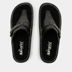 Kennedi Twinkle Black Sandal -Alegria Shoes Shop KNN 6100 S4