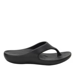 Ode Black Sandal -Alegria Shoes Shop ODE 601 S2