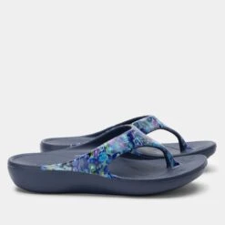 Ode Poppy PopBlue Sandal 9 Ode Poppy PopBlue Sandal -Alegria Shoes Shop ODE 6156 S2