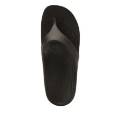 Ode Black Sandal -Alegria Shoes Shop ODE 601 S4