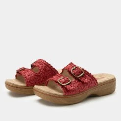 Oona Red Sandal