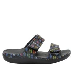 Orbyt Sugar Skulls Sandal -Alegria Shoes Shop ORB 484 S2