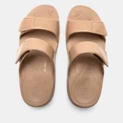 Orbyt Taupe Gloss Sandal 11 Orbyt Taupe Gloss Sandal -Alegria Shoes Shop ORB 6154 S4