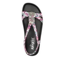 Roz Lovely Fuchsia Sandal 10 Roz Lovely Fuchsia Sandal -Alegria Shoes Shop ROZ 7553 S4