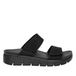 Rubie Black Softie Sandal 8 Rubie Black Softie Sandal -Alegria Shoes Shop RUB 601 S2