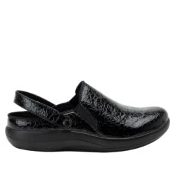 Shoes Skillz Flourish Black Shoe -Alegria Shoes Shop SKI 955 S2