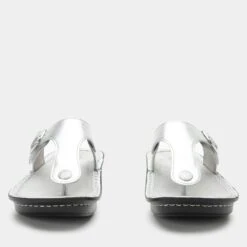 Vella Silver Sandal 10 Vella Silver Sandal -Alegria Shoes Shop VEL 6130 S5
