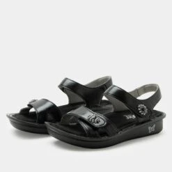Vienna Black Sapphire Sandal