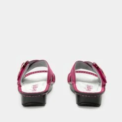 Vanya Magenta Sandal -Alegria Shoes Shop VYA 6166 S3